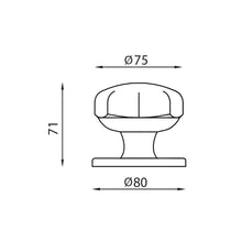 Load image into Gallery viewer, Katy Fixed Pull Knob - Doorware
