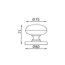 Load image into Gallery viewer, Iris Fixed Pull Knob - Doorware
