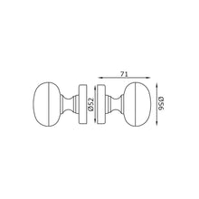 Load image into Gallery viewer, Iris Operating Knob - Doorware
