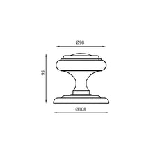 Load image into Gallery viewer, Idro Fixed Pull Knob - Doorware
