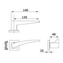 Load image into Gallery viewer, Comet Lever Handle - Doorware
