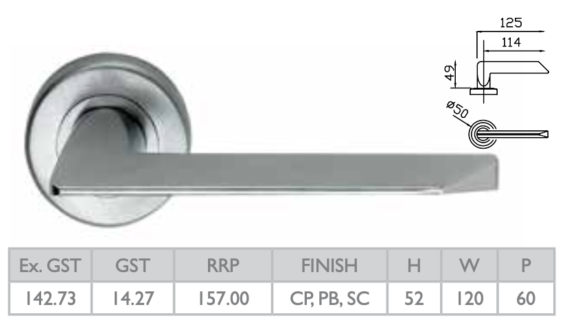 Parisi Mariella Lever Handle