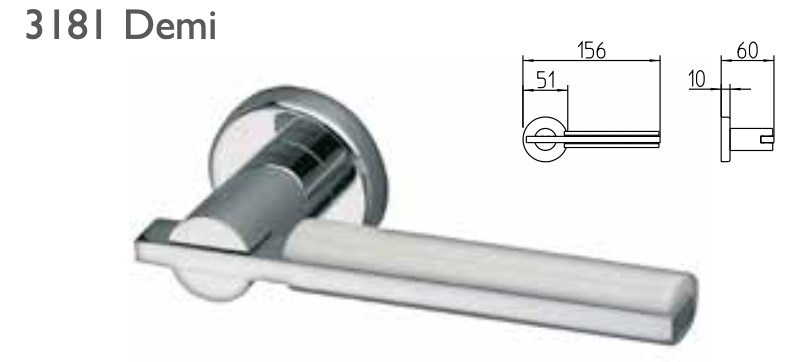 Parisi Demi Lever Handle